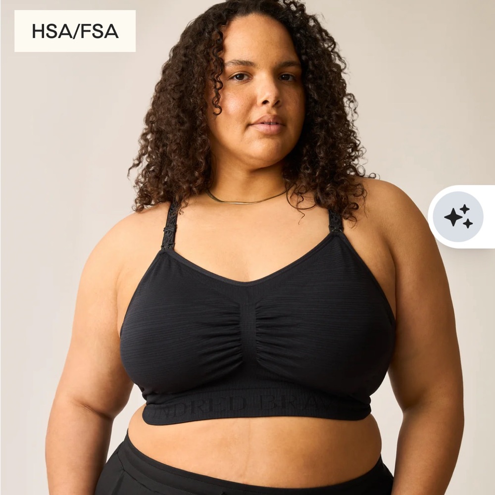 Kindred Bravley Sublime Nursing and pumping bra - black